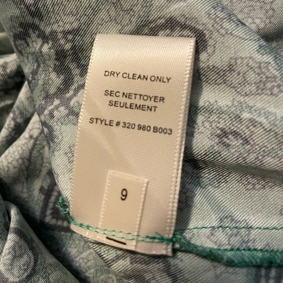 Rebecca Taylor Tailored Margaux Paisley Top NWT Size 8 - Picture 4 of 14